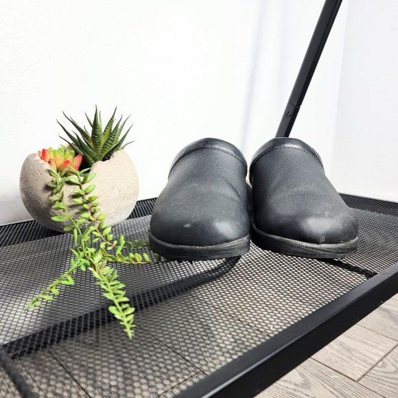 Danish Design Made in Italy Women's Black Clogs Size 39 - Picture 2 of 11